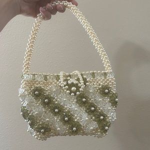 2000s beaded handmade purse